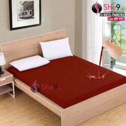Waterproof Mattress Cover in Red Color