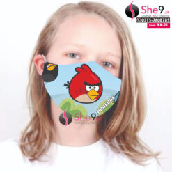 Face mask Angry Bird Cartoon