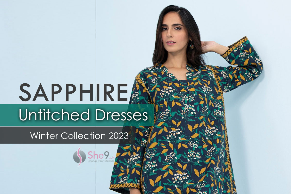 Sapphire Unstitched Winter Collection