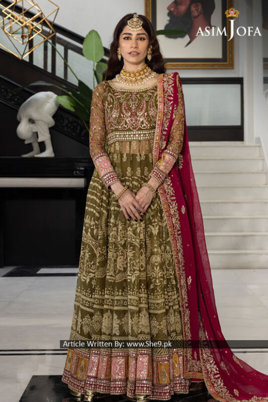 Syra Yousuf Featured in Asim Jofa Wedding Collection