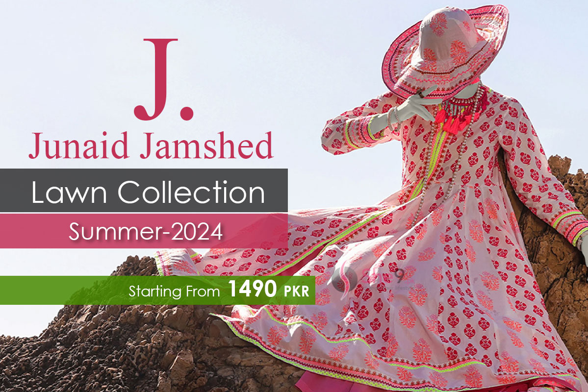 Junaid Jamshed Lawn 2024